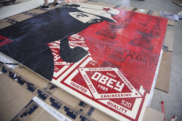 obey in mostra a london napoli