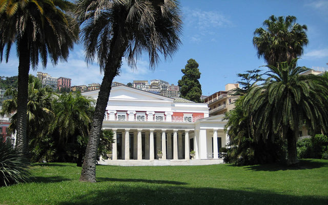 Il giardino di Villa Pignatelli