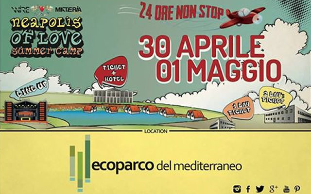 Neapolis Of Love Festival il 30 Aprile e il 1 Maggio 2015