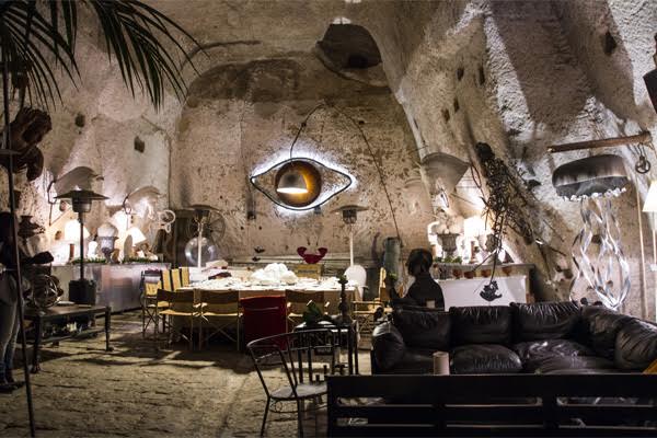 grotta d'arte cena napoli