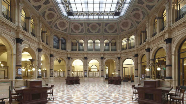 La sala principale di Palazzo Zevallos Stigliano