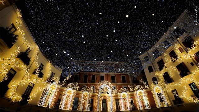 luci di Natale a Salerno