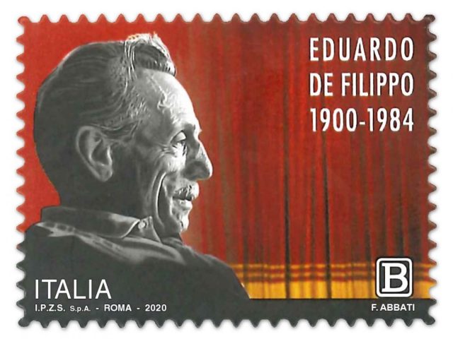 francobollo Eduardo de filippo
