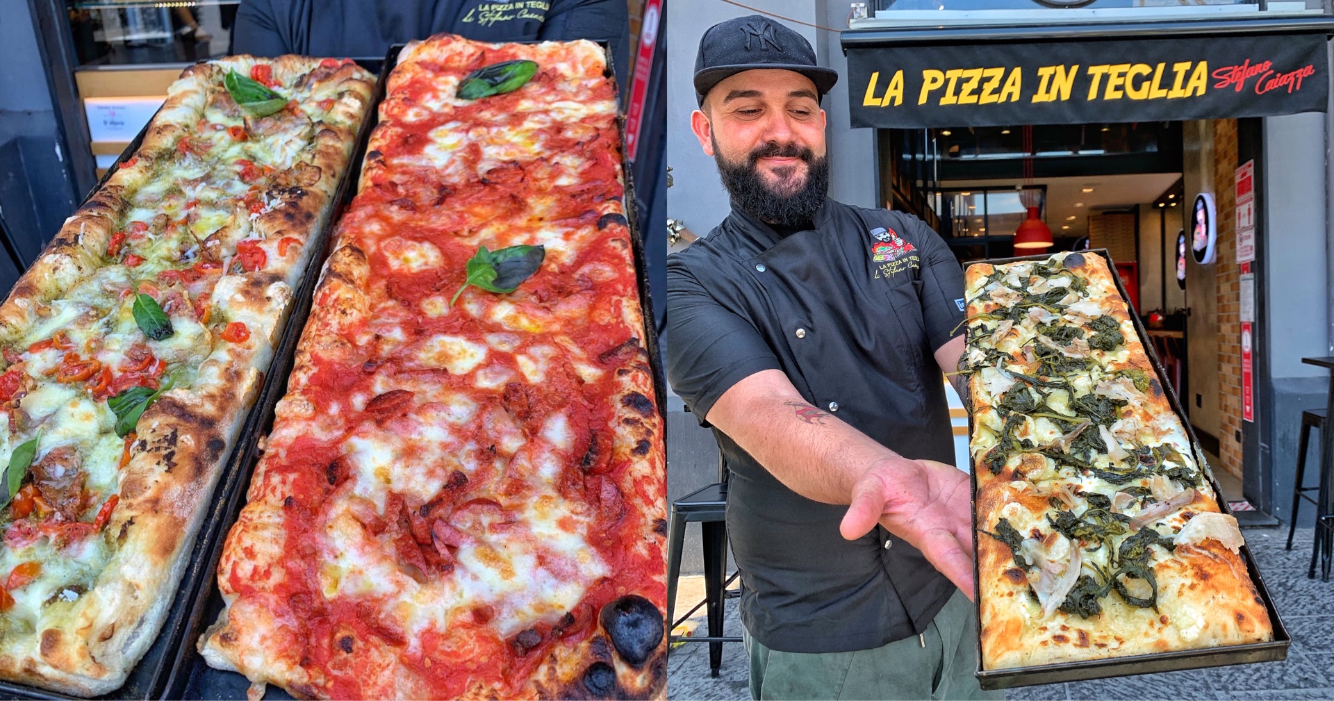La Pizza in Teglia di Stefano Caiazza arriva a Napoli