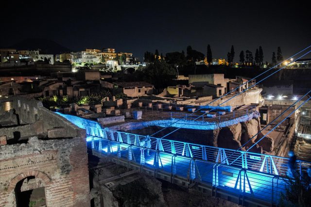 Ercolano di notte - parco