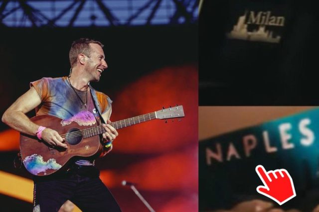 Coldplay in concerto a Napoli