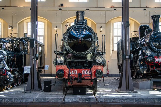 museo nazionale ferroviario di pietrarsa treni