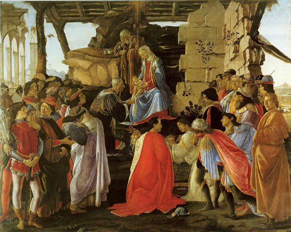 Botticelli a Napoli: L'Adorazione dei Magi