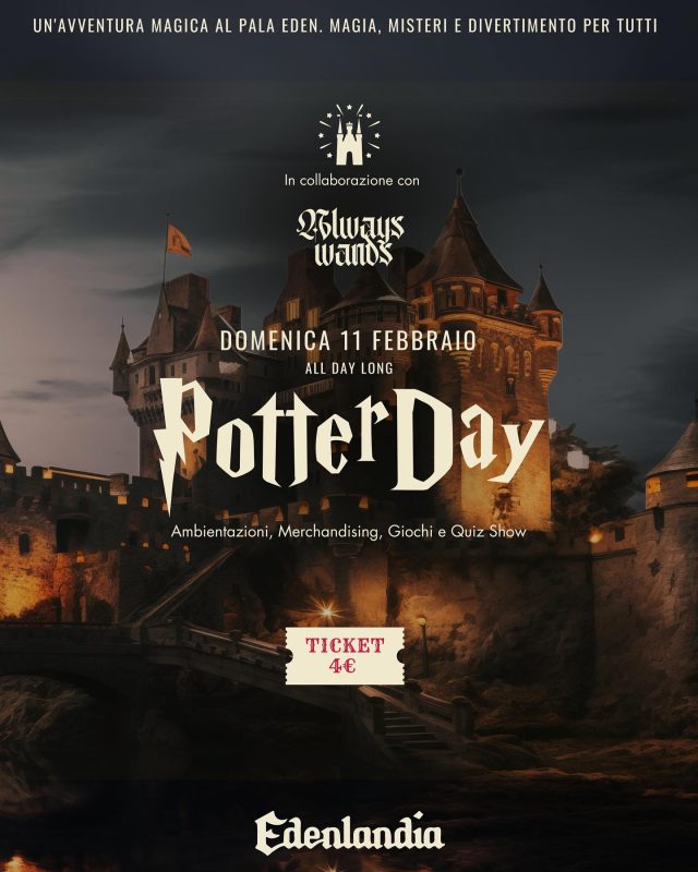 Carnevale 2024 ad Edenlandia con l'Harry Potter Day e la grande sfilata in  maschera