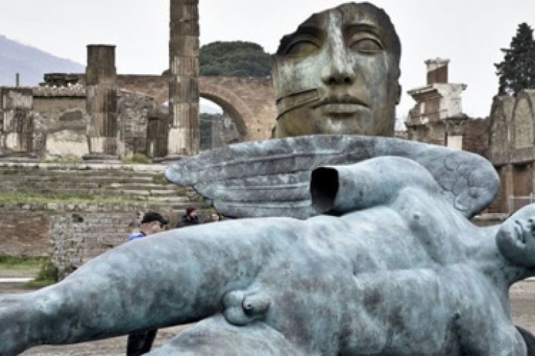 Le Statue Di Igor Mitoraj Negli Scavi Di Pompei Napoli Da Vivere